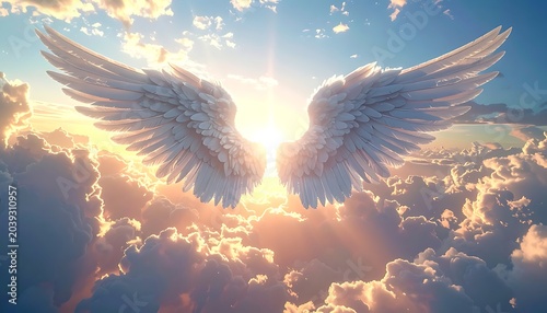 Majestic winged glory
