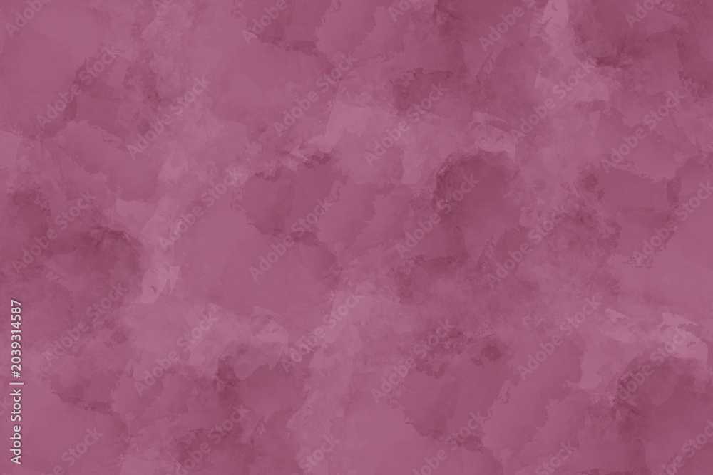Fototapeta premium Dusty Rose Watercolor Texture Abstract Grunge Mauve Background