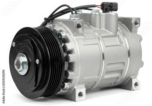 Electric car air conditioning compressor unit