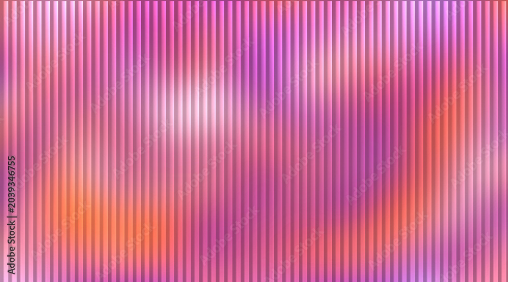 Fototapeta premium Vibrant gradient vertical stripes with soft blurred light diffusion pink purple