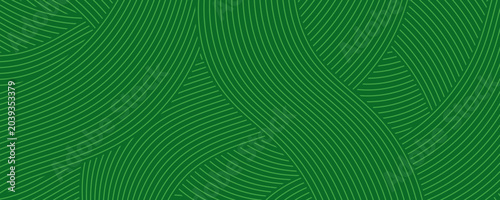 Green farm banner, vector illustrtaion