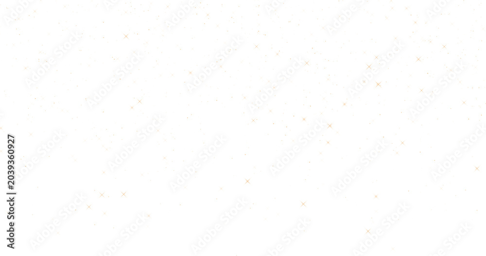 Naklejka premium Glittering gold dust fall in black background. Sparkling glow effect. 3D rendering with alpha.