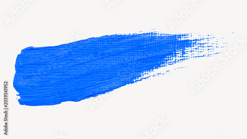Fotografia Blue paint stroke desktop wallpaper