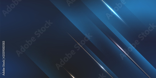 blue background design With luxurious effect elements Vector illustration