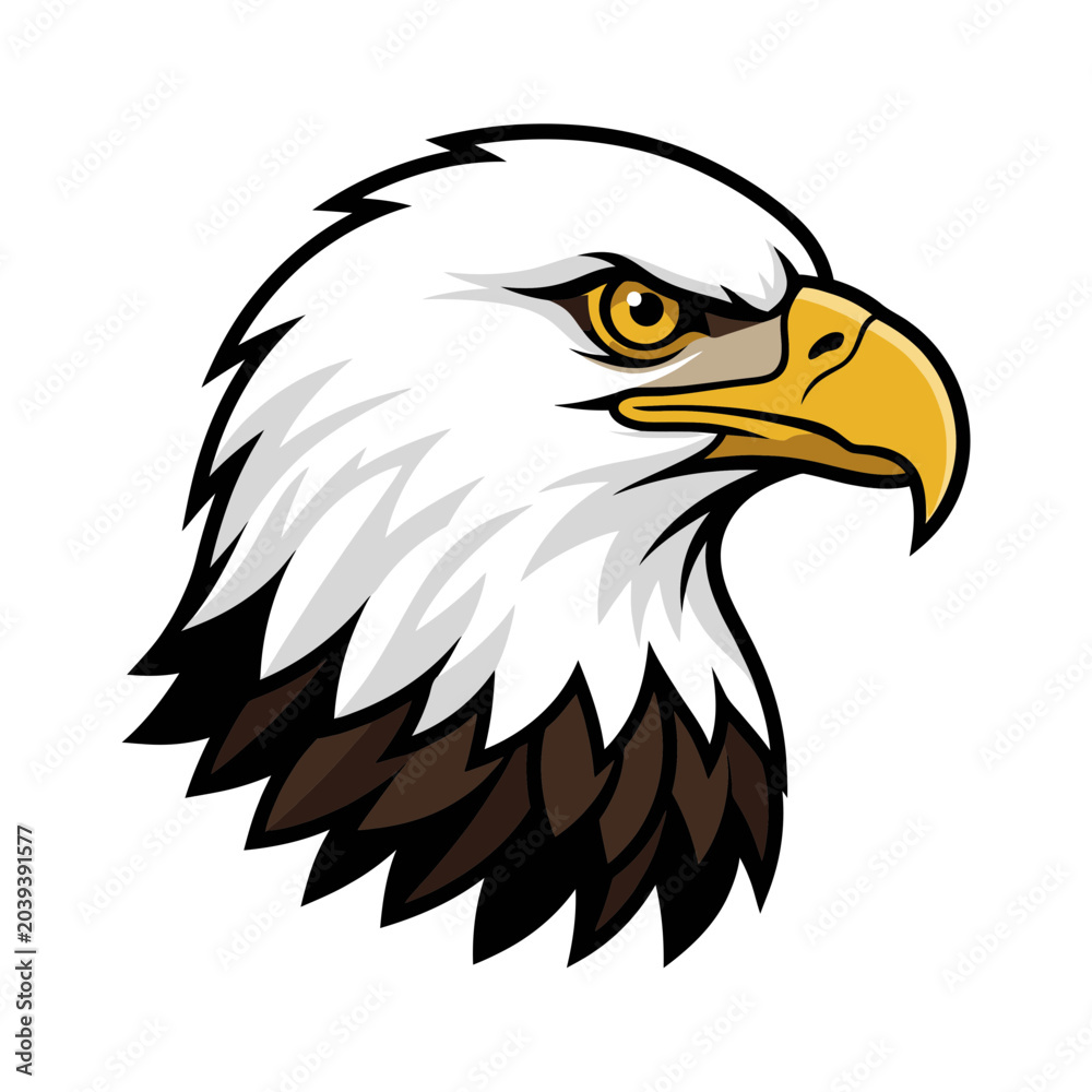 Obraz premium Eagle Head Icon