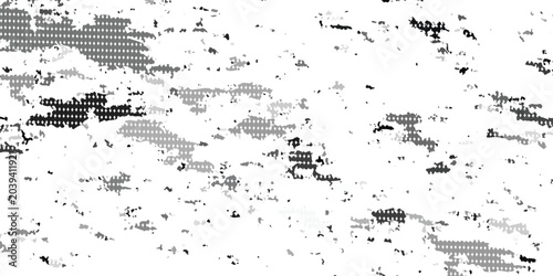 Tableau sur toile Background with black dots. Abstract pattern. Vector illustration