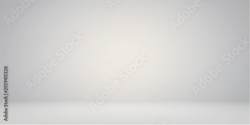 Obraz na plátně Minimal Empty White Room with Clean Wall Background