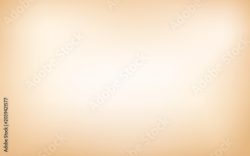 Abstract soft beige gradient background. Vector illustration.