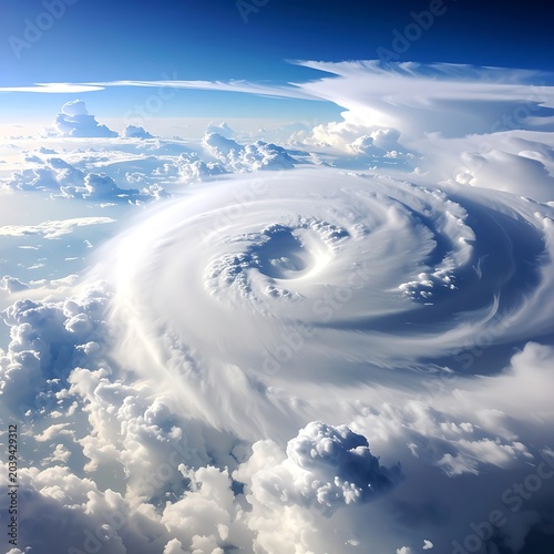 Massive storm vortex