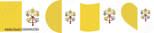 Foto Vatican City flag illustrator country flags symbol National Collection Internati