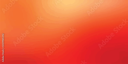 Tablou pe pânză Abstract red and orange smooth gradient background with gradient abstract backgr