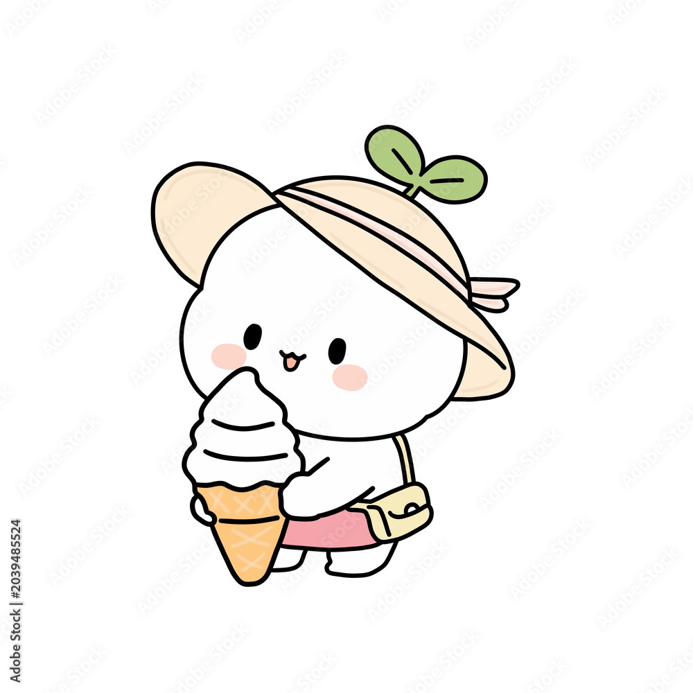 Fototapeta premium Narmi Summer Character