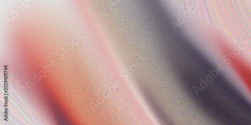 Εκτύπωση καμβά Abstract light silk fabric texture with soft folds and chromatic aberration effects creating ethereal dreamlike wave imagery