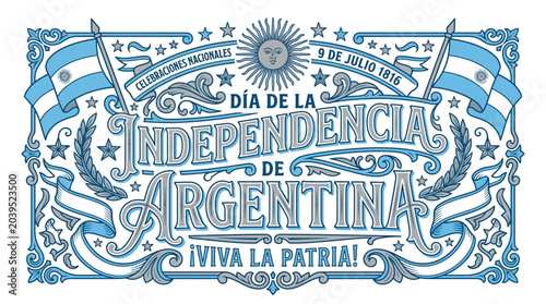 Celebrating Argentina's Independence Day with Festive Art