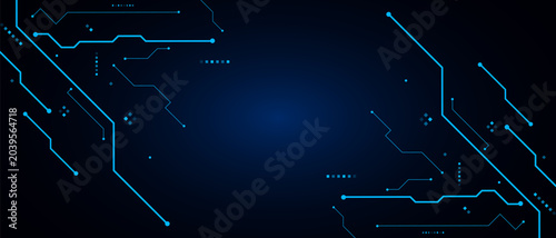 vector futuristic circuit board , Electronic motherboard , Communication and engineering concept , Hi-tech digital technology concept