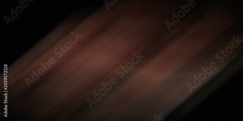 Foto Brown blurred light streaks moving across dark background providing soft abstract texture for elegant professional presentations