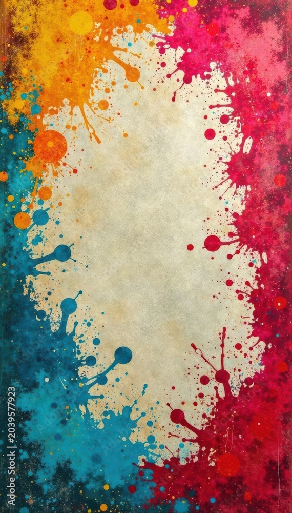 Fototapeta premium Grunge stamp texture overlay Damaged concrete, paint, ink splashes , grunge, retro