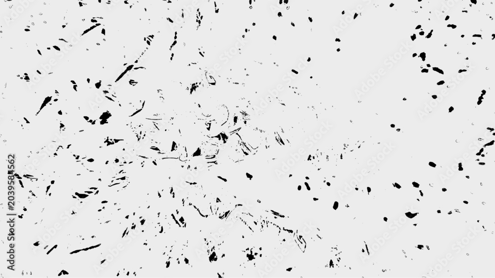 Obraz premium Black Speckled With Random Marks. Abstract Organic Irregular Shape Grunge Background Texture suitable for use as a overlay or element in graphic design projects