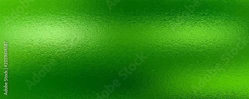 green Foil Texture Background with Glass Effect or sea green glass texture