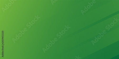Foto Abstract green background with geometric shapes and gradients for business and presentation designs featuring lime and dark green tones with soft shadows