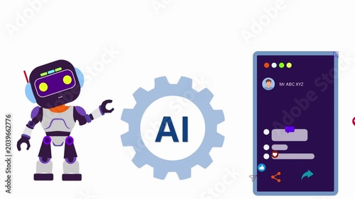AI powered social media automation explainer marketing targeting viewership engagement growth strategy business intelligence