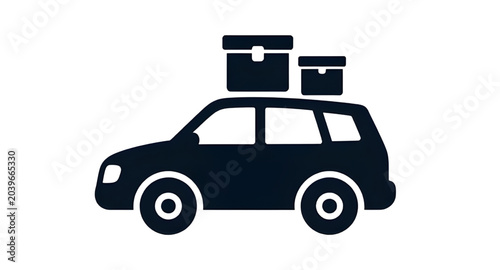 Foto blackvehicleicon, blackcaricon, caricon, car, vehicle, automobile, transport, tr