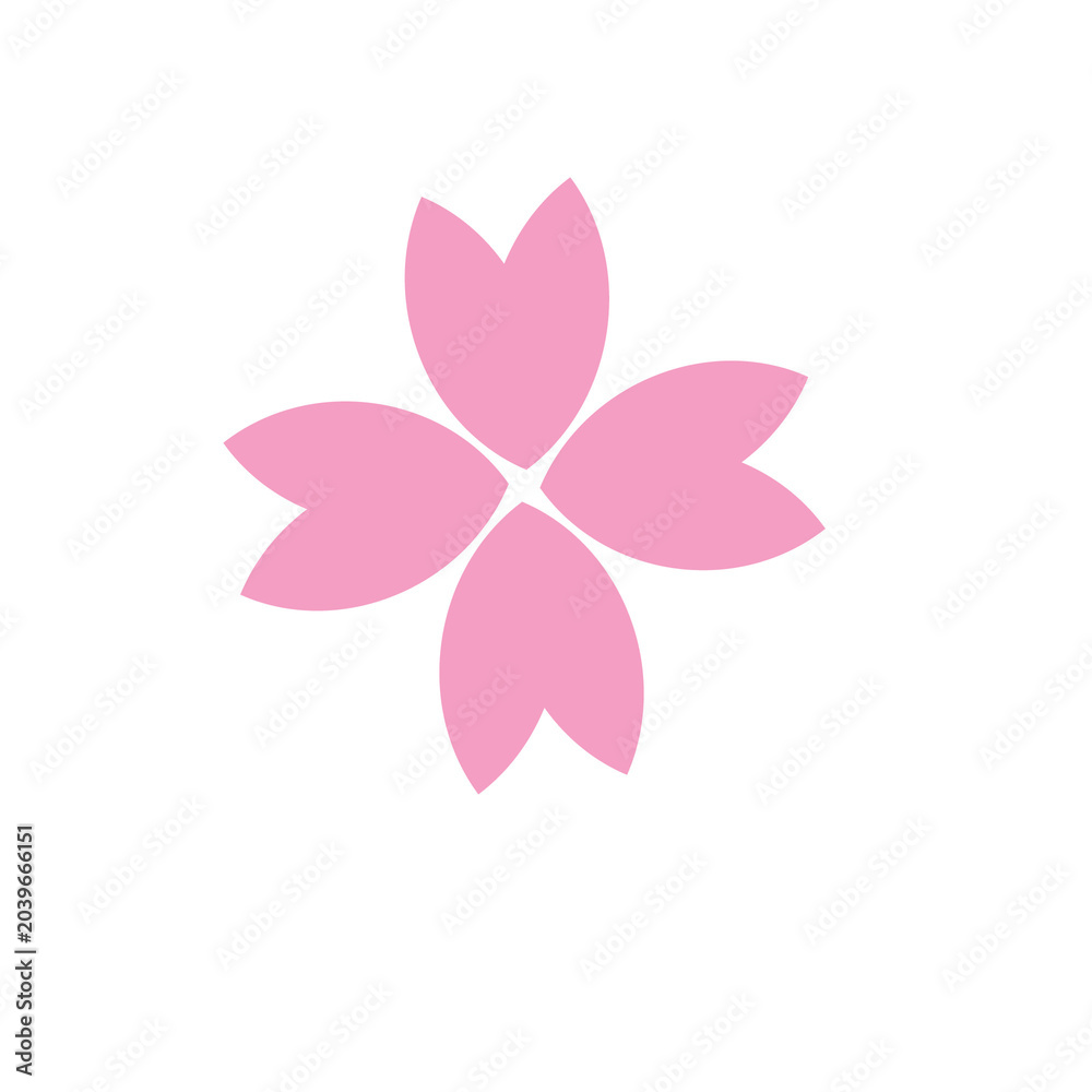 Fototapeta premium seamless pattern with pink flowers