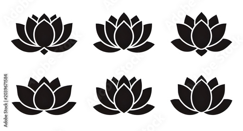 Photos blacklotusicon, lotusicon, lotusflower, spiritual, sacred, meditation, buddhist,