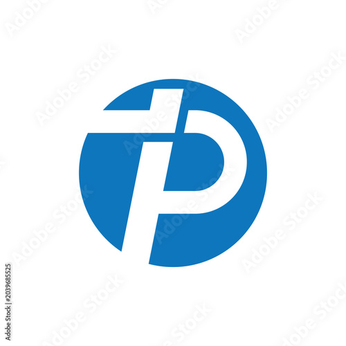 Abstract Letter P Logo