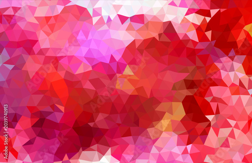 Photos Red and Pink Geometric Low Poly Background