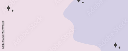 Photos A soft and serene abstract background with pastel colors and sparkles