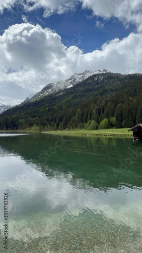 Lake Jagersee, Kleinarler Valley, Radstadter Tauern, province of Salzburg, Austria