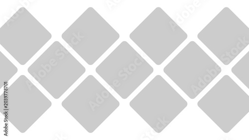 Canvastavla Rhombus photo collage template with rounded corners layout, diamond shaped pictu