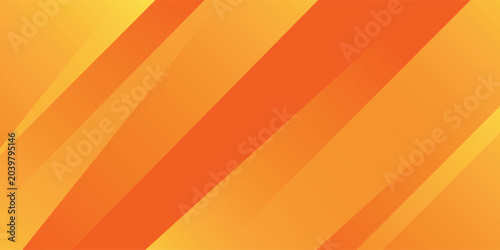 Abstract orange and yellow geometric background. Dynamic shapes composition. Cool background design for posters. Vector illustration