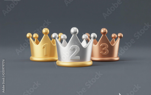gold crown with diamonds