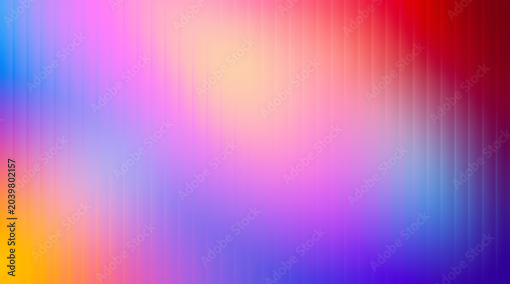 Obraz premium Multicolored gradient abstract background with blurred vertical lines