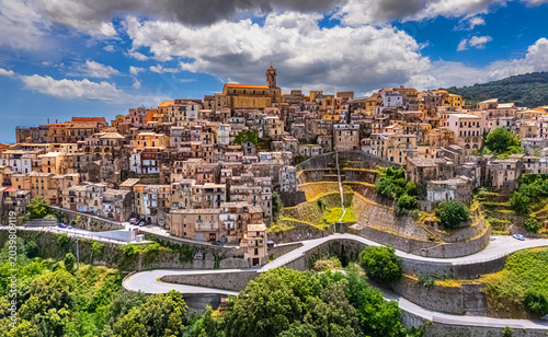 Foto The village of Badolato, Calabria, Italy