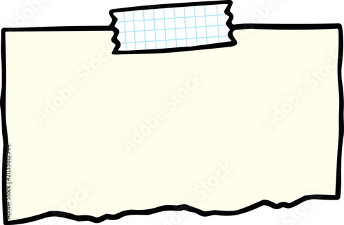 Memo Ribbon Vectors