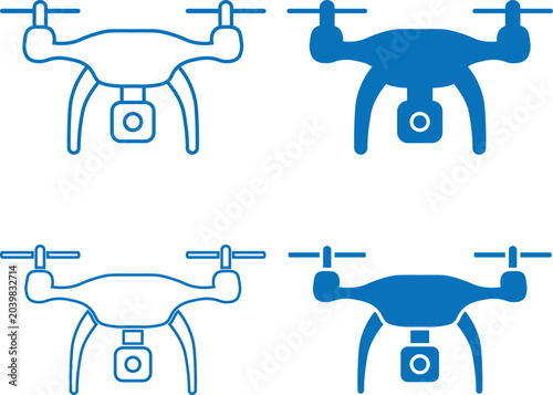 Drone Vector Silhouette, drone silhouette vector art illustration, Drone silhouette vector, drone camera icon silhouette vector illustration, Combat drone attack drone in vector art, silhouette.
