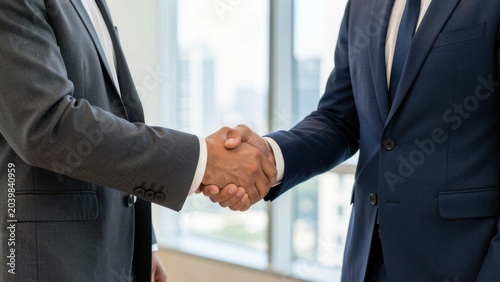 Business handshake