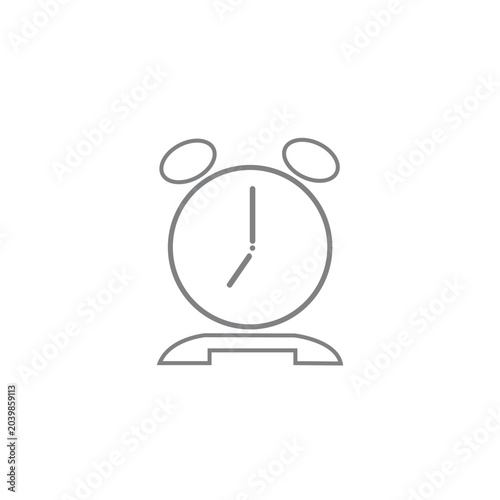 icon vector stock alarm clock template design trendy