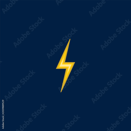 Lightning logo or icon design