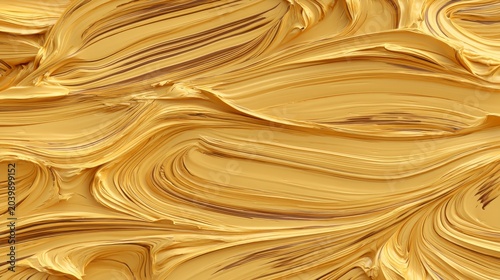Gold And Brown Paint Swatch Set