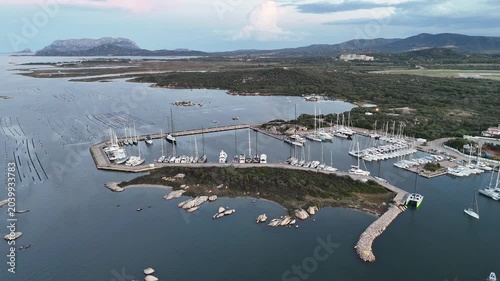port d'Olbia en Sardaigne