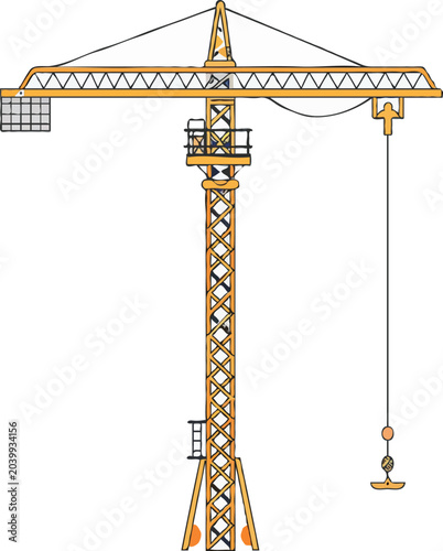 crane vector art