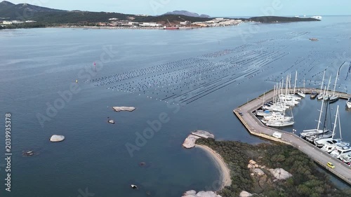 port d'Olbia en Sardaigne