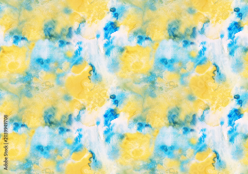 Sunny Blue Splash