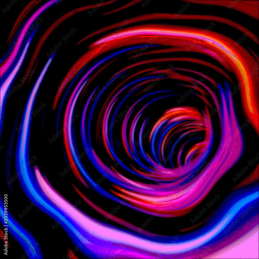 Fototapeta premium abstract fractal vortex background