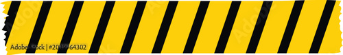 Yellow tape caution border with road line warning paintbrush strokes forming rough pastel crayon pattern resembling charcoal squiggle wax texture suited for school chalkboard kindergarten design.