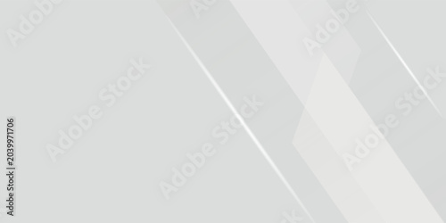 Bilde på lerret Abstract white and gray background